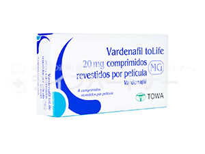 バルデナフィル（Towa）（レビトラジェネリック） 20mg 12 錠