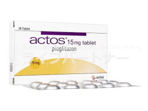 アクトス（2型糖尿病） 15mg 28 錠