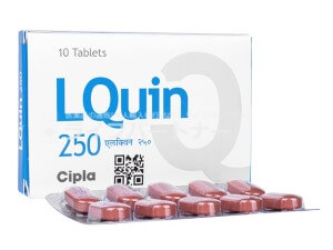 LQUIN（クラビット・ジェネリック） 500mg 10 錠