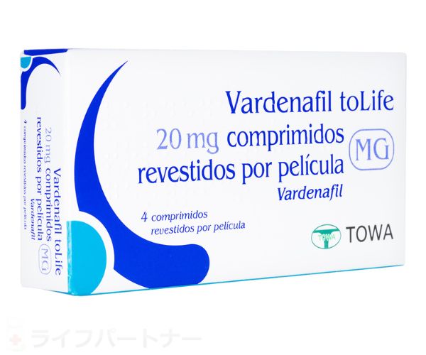 バルデナフィル（Towa製） 20mg 4 錠